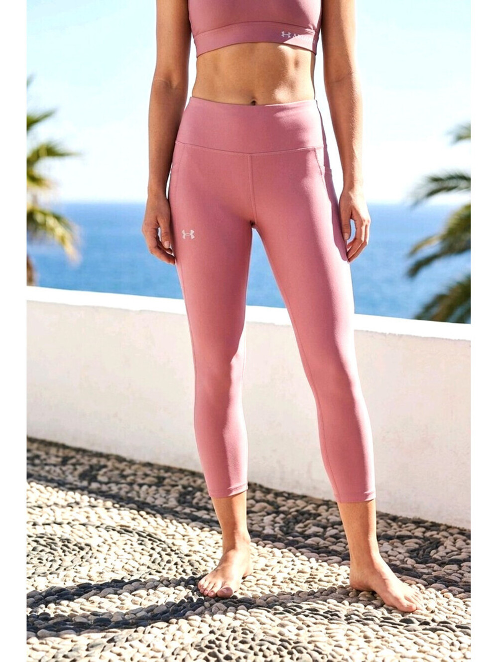 Under Armour Women's HeatGear Ankle Leggings sz Large